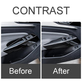 Door Window Glass Lift Button Trim Switch Cover Door Armrest Panel Sticker for VW ID3 ID 3 ID4 ID 4 Accessories 2020 2021 2022